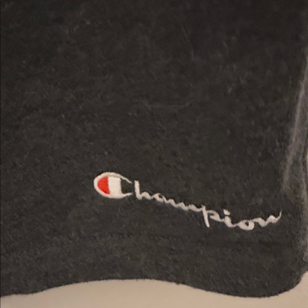 Champion Men's Dark Gray Athletic Shorts - Picture 4 of 6